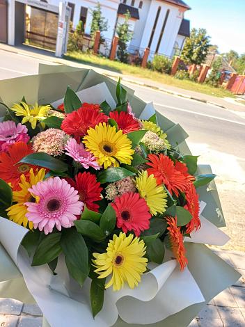 Букет цветов из: Герберы в Данилове
